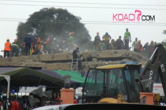 Ghana : Effondrement dÂ’un étage à  Obuasi